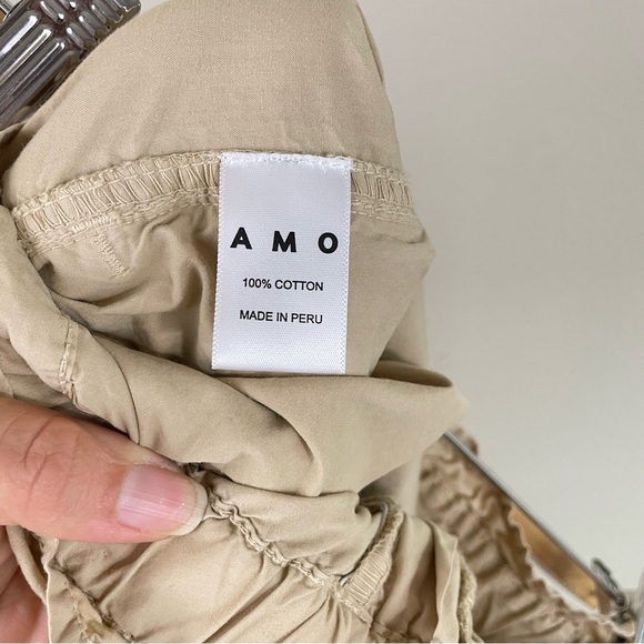 AMO Oatmeal Parachute Cargo Pants‎ Size Medium - Picture 10 of 13